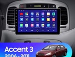 Штатная магнитола для Hyundai Accent 2006-2011 Teyes CC3 9.0" (6 Gb)
