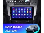 Штатная магнитола для Lexus RX 2003-2009 Teyes CC2 Plus 10.2" (6 Gb)