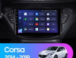 Штатная магнитола для Opel Corsa 2014-2019 Teyes CC3 9.0" (4 Gb)