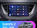Штатная магнитола для Hyundai Solaris 2017-2018 Teyes CC3 9.0" (6 Gb)
