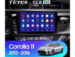 Мультимедийное устройство Teyes CC2 Plus 10,2" (3 GB) для Toyota Corolla 2013-2017