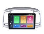 NaviFly M400 Android 10 4+64G 2.5D IPS Screen Car DVD Player For Hyundai Accent 2006-11 Car Radio GPS Navigator Built-in Carplay