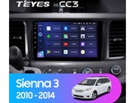 Мультимедийное устройство Teyes CC3 9.0" (3 GB) для Toyota Sienna 2010-2014