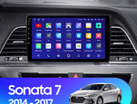 Штатная магнитола для Hyundai Sonata 2014-2017 Teyes CC2L Plus 9.0" (1 Gb)