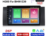 Navifly M300 3+32G Android10 Car Video For BMW E39 Car DVD Player Navigation IPS DSP Carplay Auto HD-MI