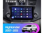 Мультимедийное устройство Teyes CC3 10.2" 3 Gb для Toyota Highlander 2007-2013