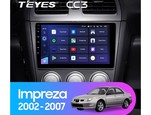 Штатная магнитола для Subaru Impreza 2002-2007 Teyes CC3 9.0" (3 Gb)