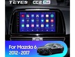 Мультимедийное устройство Teyes CC2 Plus 9.0" 6 Gb для Mazda 6 2012-2017