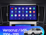 Штатная магнитола для Hyundai ix55 2006-2015 Teyes CC2 Plus 9.0" (4 Gb)