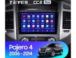 Штатная магнитола для Mitsubishi Pajero 2006-2014 Teyes CC2L Plus 9.0" (2 Gb)