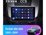 Штатная магнитола для Lexus RX 2003-2009 Teyes CC3 10.2" (6 Gb)