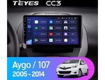 Мультимедийное устройство Teyes CC3 9.0" 6 Gb для Toyota Aygo 2005-2014