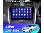 Мультимедийное устройство Teyes CC2 Plus 9.0" 3 Gb для Toyota Allion 2007-2020