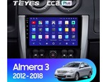 Штатная магнитола для Nissan Almera 2012-2018 Teyes CC2 Plus 9.0" (3 Gb)
