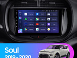 Штатная магнитола для Kia Soul 2019-2020 Teyes CC3 9.0" (3 Gb)