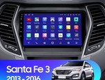 Штатная магнитола для Hyundai Santa Fe 2013-2016 Teyes CC2 Plus 9.0" (3 Gb)
