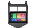 NaviFly M400 Android 10 4+64G 2.5D IPS Screen Car DVD Player For Chevrolet Aveo 2011-15 Car Radio GPS Navigator Built-in Carplay