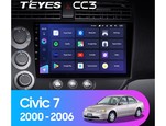 Мультимедийное устройство Teyes CC3 9.0" 6 Gb для Honda Civic 2000-2006