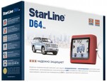 StarLine D64, автосигнализация