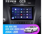 Мультимедийное устройство Teyes CC3 9.0" 6 Gb для Lexus GS 2004-2011