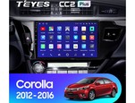 Мультимедийное устройство Teyes CC2L Plus 10,2" (1 GB) для Toyota Corolla 2012-2016